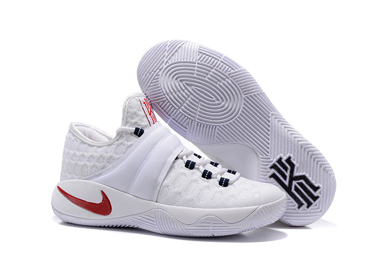 Nike Kyrie 2.5 All White Basketball Shoes - Click Image to Close